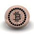 Glamorous Black Diamond Bitcoin Ring - Dominic No. 23 image 2