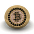 Glamorous Black Diamond Bitcoin Ring - Dominic No. 22 image 2