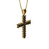 Glamorous Black Diamond Cross Pendant - Raymond No. 7 image 2