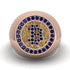 Glamorous Sapphire Bitcoin Ring - Dominic No. 38 image 2
