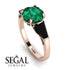 Glamorous Custom Emerald Ring - Harley No. 35 image 2