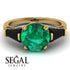 Glamorous Custom Emerald Ring - Harley No. 34