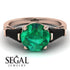 Glamorous Custom Emerald Ring - Harley No. 35 image 3
