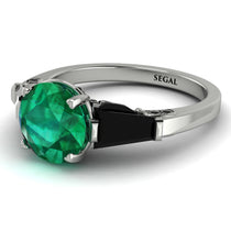 Glamorous Custom Emerald Ring - Harley No. 36 image 1