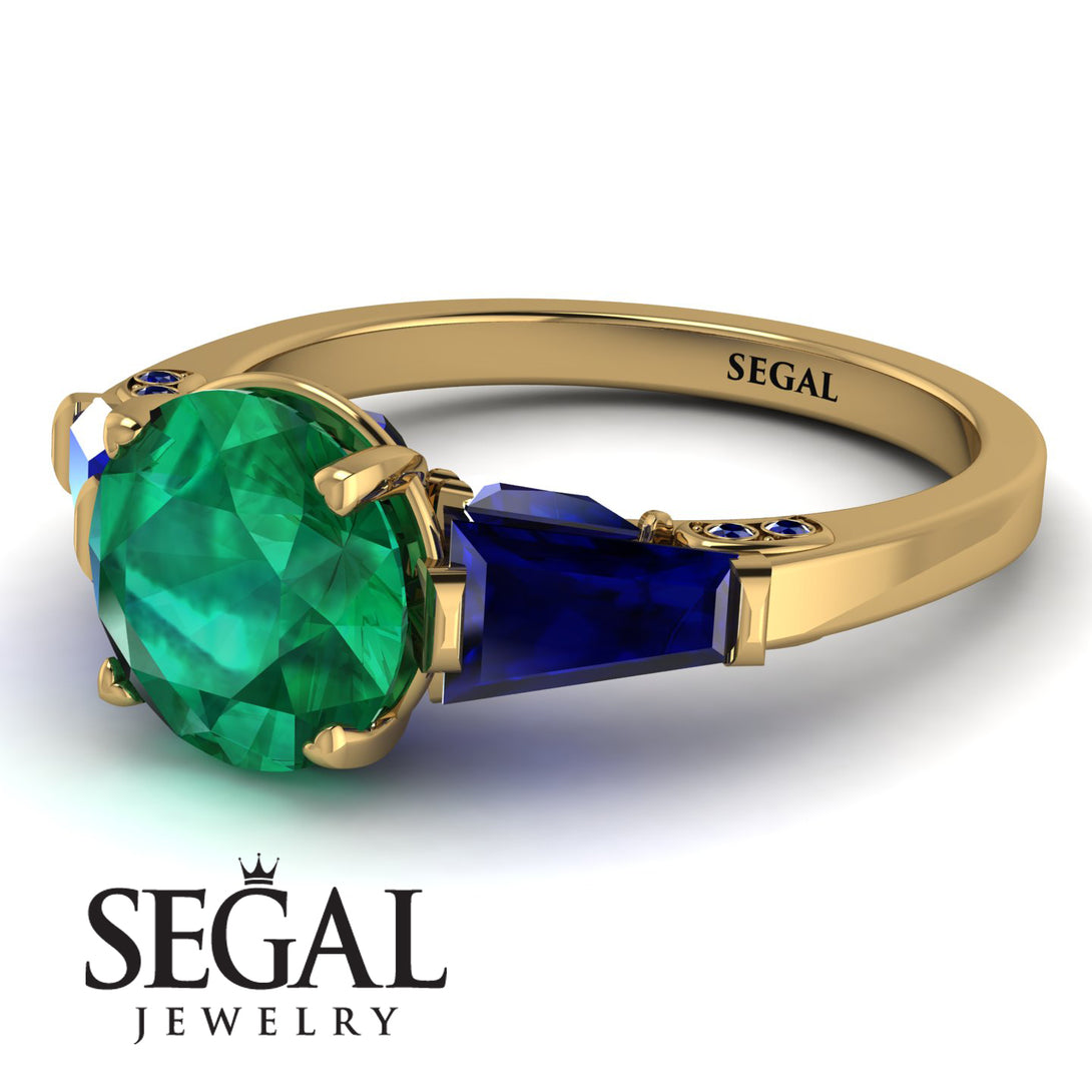 Glamorous Custom Emerald Ring - Harley No. 64