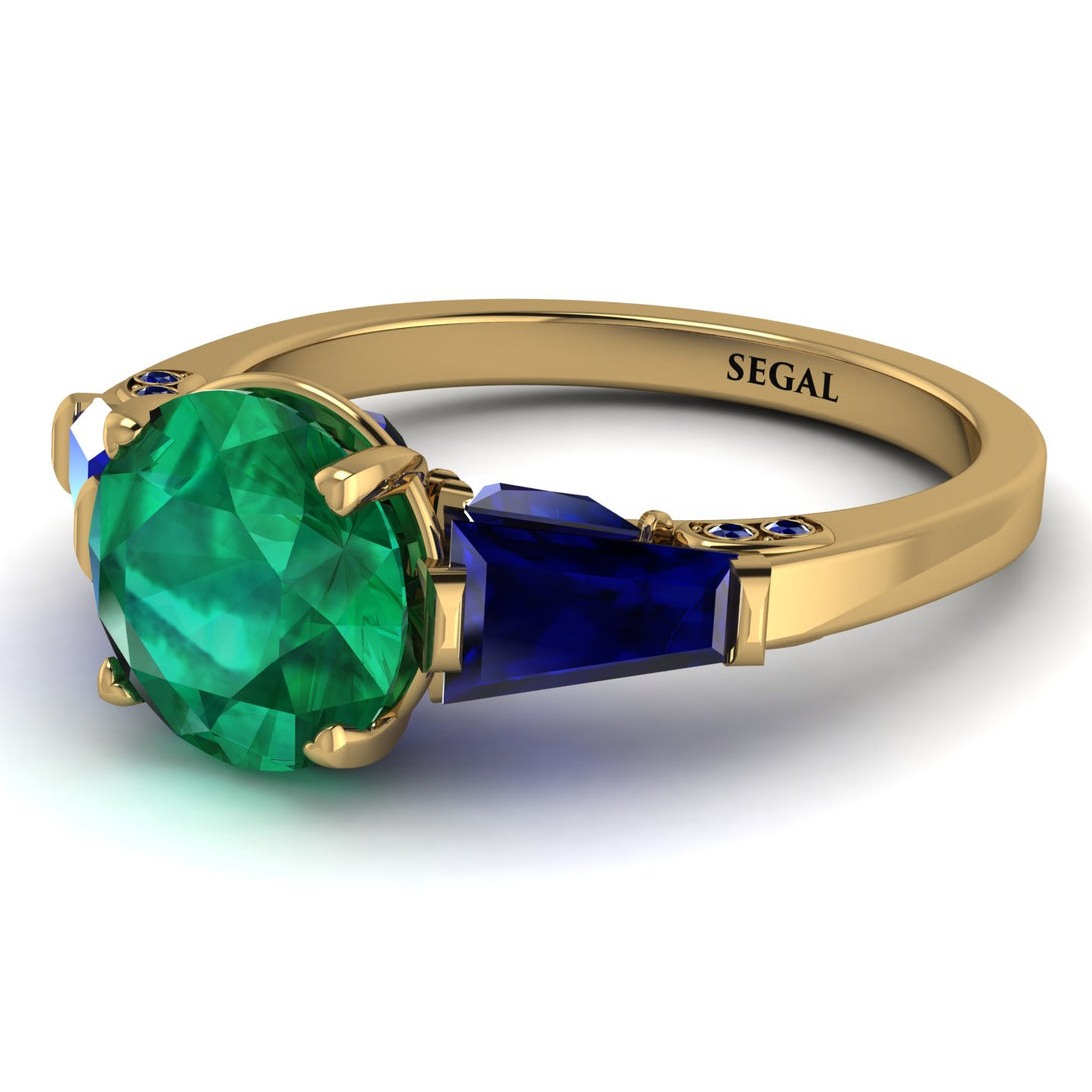 Glamorous Custom Emerald Ring - Harley No. 64