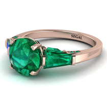 Glamorous Custom Emerald Ring - Harley No. 20 image 1