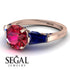 Glamorous Custom Ruby Ring - Harley No. 71 image 10