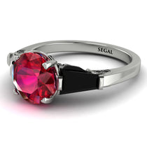 Glamorous Custom Ruby Ring - Harley No. 42 image 1