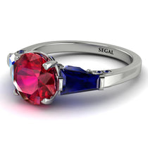 Glamorous Custom Ruby Ring - Harley No. 72 image 1