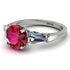 Glamorous Custom Ruby Ring - Harley No. 12