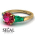 Glamorous Custom Ruby Ring - Harley No. 25 image 10
