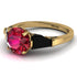 Glamorous Custom Ruby Ring - Harley No. 40 image 1