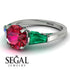 Glamorous Custom Ruby Ring - Harley No. 27 image 10