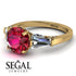 Glamorous Custom Ruby Ring - Harley No. 10
