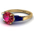 Glamorous Custom Ruby Ring - Harley No. 70 image 1