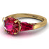 Glamorous Custom Ruby Ring - Harley No. 55