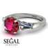 Glamorous Custom Ruby Ring - Harley No. 12