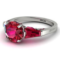 Glamorous Custom Ruby Ring - Harley No. 57 image 1