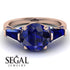 Glamorous Custom Sapphire Ring - Harley No. 74
