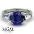Glamorous Custom Sapphire Ring - Harley No. 15 image 3