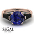 Glamorous Custom Sapphire Ring - Harley No. 44 image 3