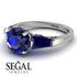 Glamorous Custom Sapphire Ring - Harley No. 75