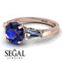 Glamorous Custom Sapphire Ring - Harley No. 14 image 10