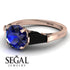 Glamorous Custom Sapphire Ring - Harley No. 44 image 10