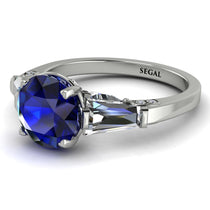 Glamorous Custom Sapphire Ring - Harley No. 15 image 1