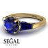 Glamorous Custom Sapphire Ring - Harley No. 73