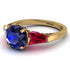 Glamorous Custom Sapphire Ring - Harley No. 58
