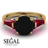Glamorous Custom Black Diamond Ring - Harley No. 52 image 3