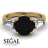 Glamorous Custom Black Diamond Ring - Harley No. 7 image 3
