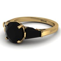 Glamorous Custom Black Diamond Ring - Harley No. 37 image 1