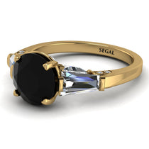 Glamorous Custom Black Diamond Ring - Harley No. 7 image 1