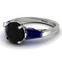 Glamorous Custom Black Diamond Ring - Harley No. 69