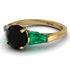 Glamorous Custom Black Diamond Ring - Harley No. 22