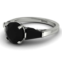 Glamorous Custom Black Diamond Ring - Harley No. 39 image 1