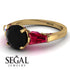 Glamorous Custom Black Diamond Ring - Harley No. 52 image 10