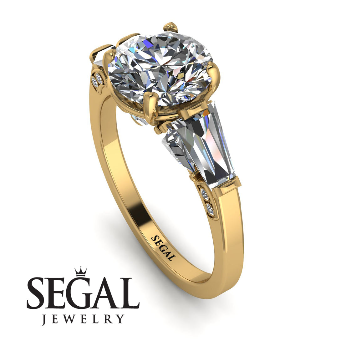 Glamorous Custom Diamond Ring - Harley No. 1