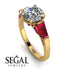Glamorous Custom Diamond Ring - Harley No. 46