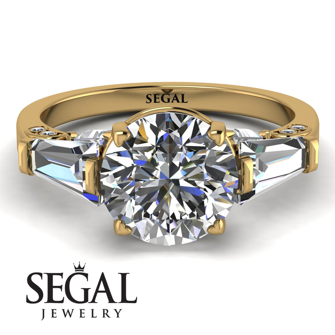 Glamorous Custom Diamond Ring - Harley No. 1