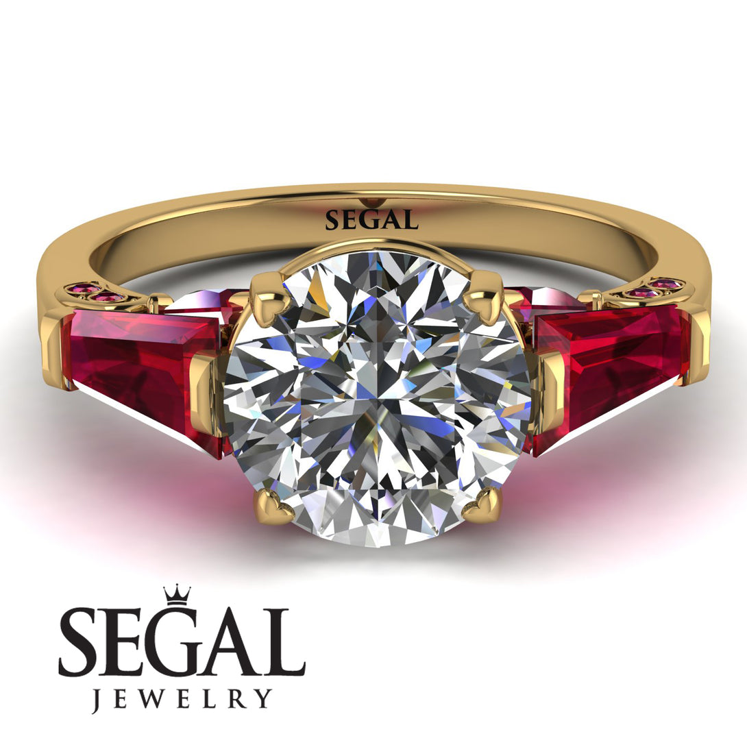 Glamorous Custom Diamond Ring - Harley No. 46