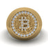 Glamorous Diamond Bitcoin Ring - Dominic No. 1 image 2