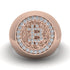 Glamorous Diamond Bitcoin Ring - Dominic No. 5