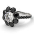 Glamorous Diamond Halo Engagement Ring - Amaya No. 33