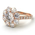 Glamorous Diamond Halo Engagement Ring - Amaya No. 2