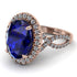 Glamorous Oval Sapphire Ring - Jordyn No. 14 image 1