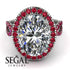 Glamorous Oval Diamond Ring - Jordyn No. 48 image 2
